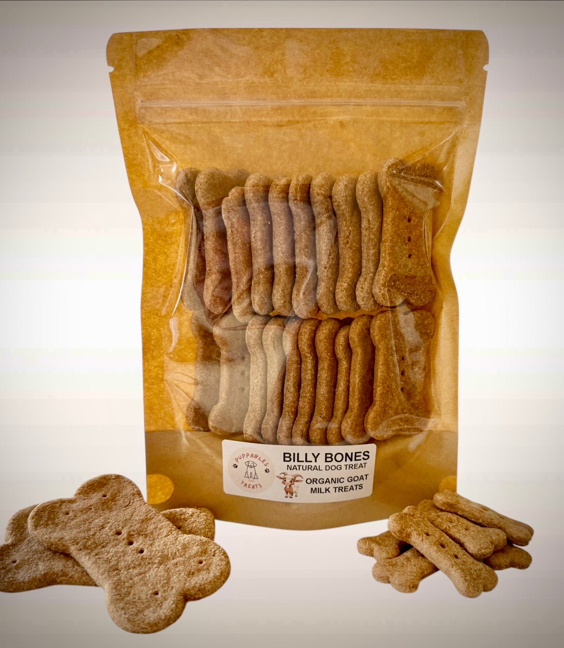 Billy Bones - 1” Small Milk Bone flavor with organic goat milk