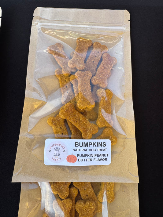Bumpkins - 1” Small pumpkin-peanut butter flavor